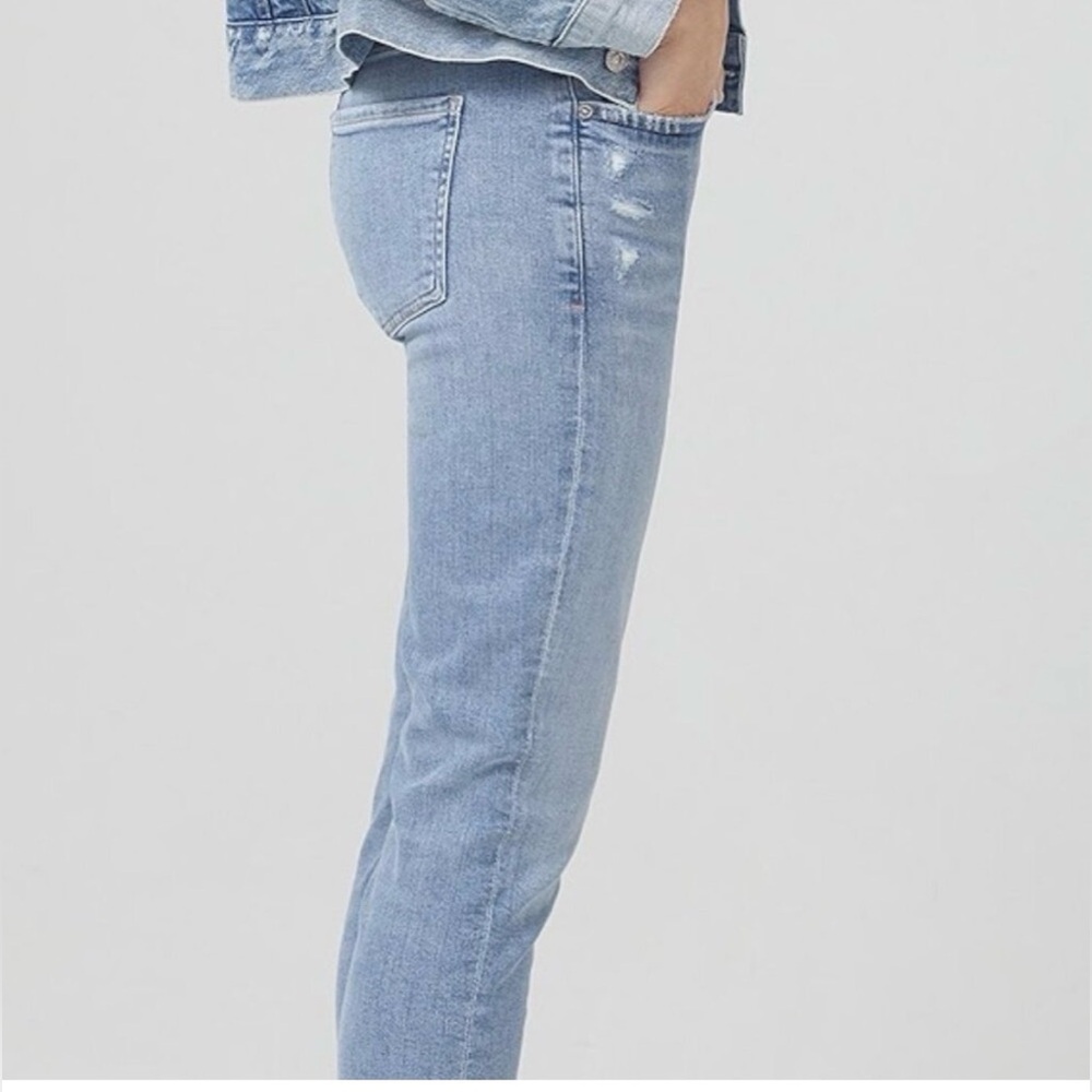 Citizens Of Humanity Ella High Waist Slim Crop Straight Leg Jeans